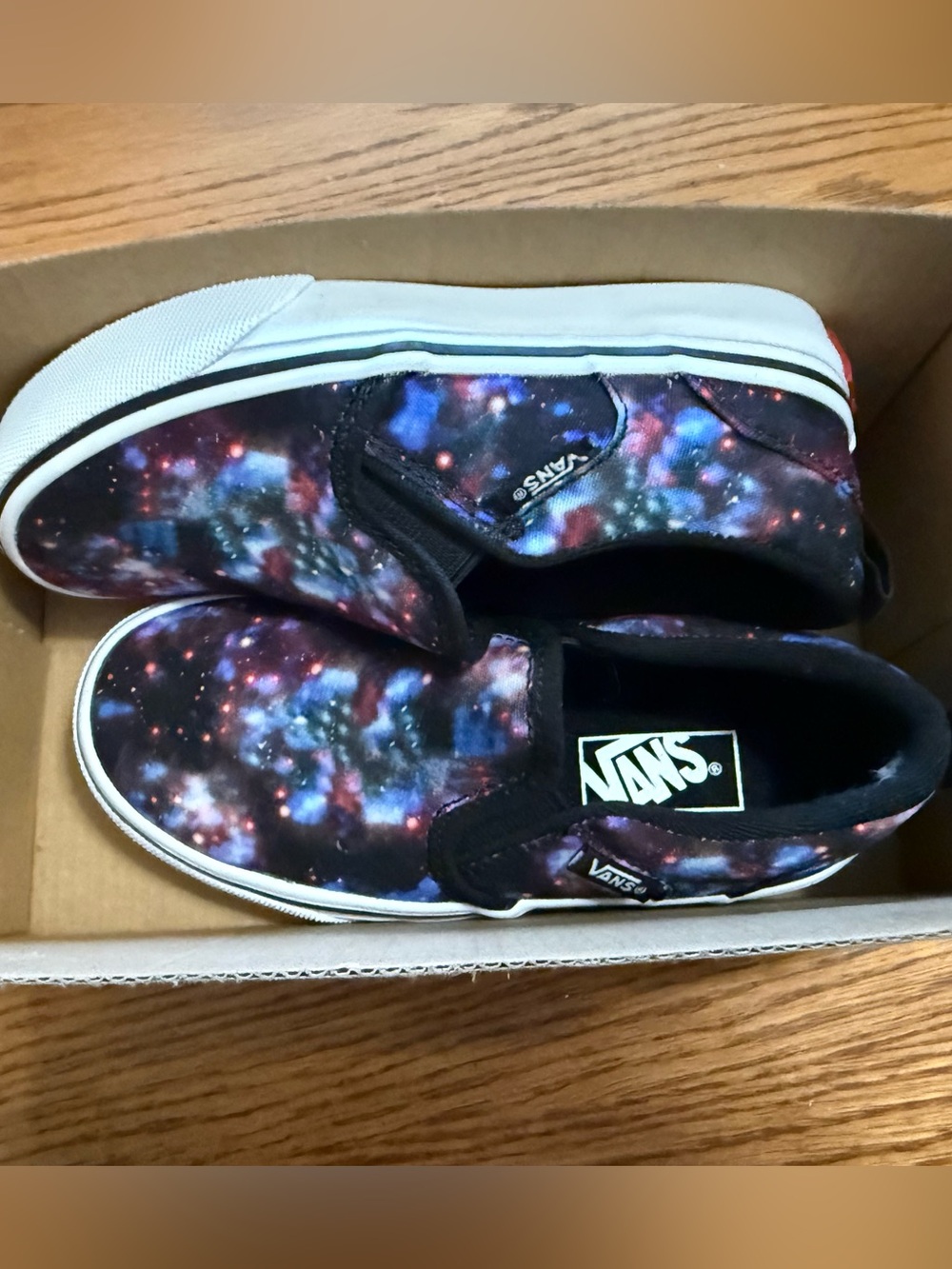 Vans Kids' Galaxy Slip-On Shoes